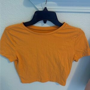Wild Fable Vibrant Orange Crop Top